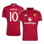 CUNHA #10 Manchester United Home Jersey 2026/27 - UCL - [Super Quality] - thejerseys