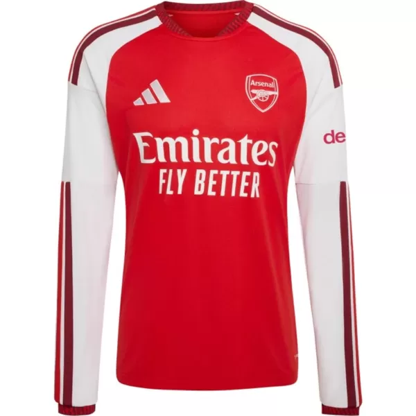 Arsenal Home Long Sleeve Jersey 2025/26 - thejerseys