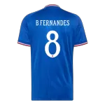 B. FERNANDES #8 Manchester United Away Match Jersey 2026/27 - UCL Font - thejerseys