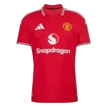 CUNHA #10 Player Version 26/27 Manchester United Home Soccer Jersey Red - thejerseys
