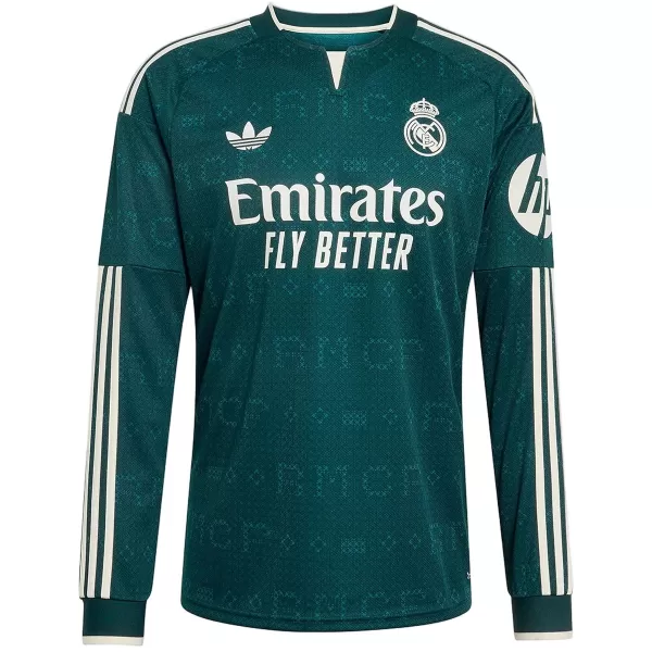 Real Madrid Away Long Sleeve Jersey 2025/26 - thejerseys