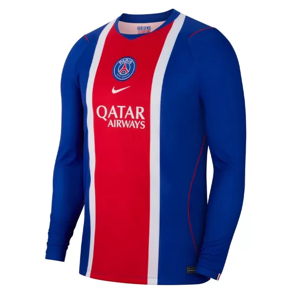 PSG Home Long Sleeve Jersey 2025/26 - thejerseys