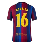 RODRIGO #16 Barcelona Home Match Jersey 2026/27 - UCL Font - thejerseys