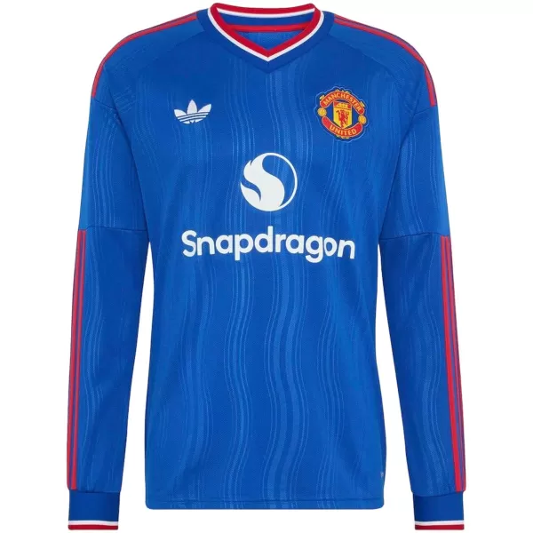 Manchester United Away Long Sleeve Jersey 2025/26 - thejerseys