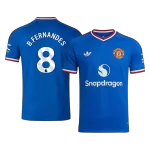 B. FERNANDES #8 Manchester United Away Jersey 2026/27 - thejerseys
