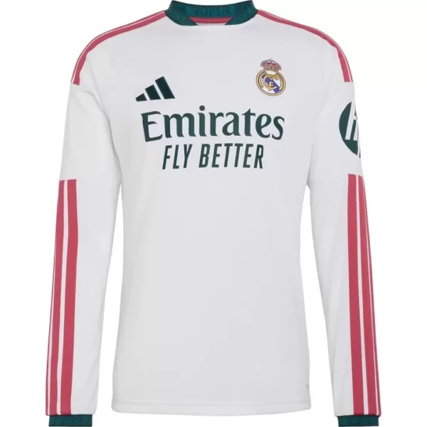 Real Madrid Home Long Sleeve Jersey 2025/26 - thejerseys
