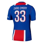 ZAÏRE-EMERY #33 Player Version 26/27 Paris Saint-Germain Home Soccer Jersey Dark Blue - thejerseys