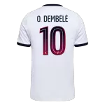 O. DEMBÉLÉ #10 PSG Away Soccer Jersey 2026/27 White - thejerseys
