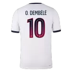 O. DEMBÉLÉ #10 Player Version PSG Away Soccer Jersey 2026/27 White - thejerseys