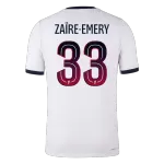 ZAÏRE-EMERY #33 Player Version PSG Away Soccer Jersey 2026/27 White - thejerseys