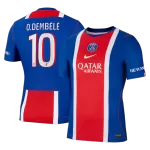 O. DEMBÉLÉ #10 Player Version 26/27 Paris Saint-Germain Home Soccer Jersey Dark Blue - thejerseys