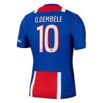 O. DEMBÉLÉ #10 Player Version 26/27 Paris Saint-Germain Home Soccer Jersey Dark Blue - thejerseys