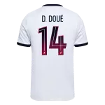 D. DOUÉ #14 PSG Away Soccer Jersey 2026/27 White - thejerseys