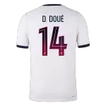 D. DOUÉ #14 Player Version PSG Away Soccer Jersey 2026/27 White - thejerseys