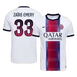 ZAÏRE-EMERY #33 PSG Away Soccer Jersey 2026/27 White - thejerseys