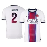 HAKIMI #2 Player Version PSG Away Soccer Jersey 2026/27 White - thejerseys