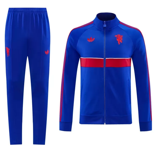 Manchester United Training Jacket Kit(Jacket+Pants) Blue 2026/27 - thejerseys