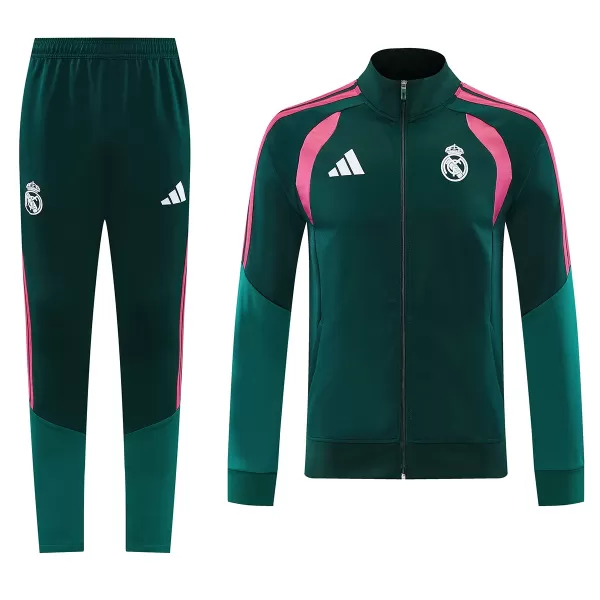 Real Madrid Training Jacket Kit(Jacket+Pants) Green 2026/27 - thejerseys