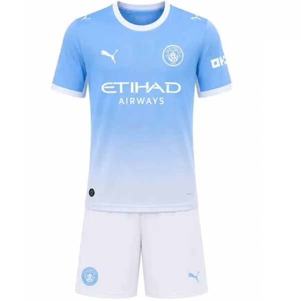 Kids Manchester City Home Jersey Kit 2026/27 - thejerseys
