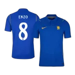 ENZO #8 Chelsea Home Jersey Player Version 2026/27 - Club Font - thejerseys