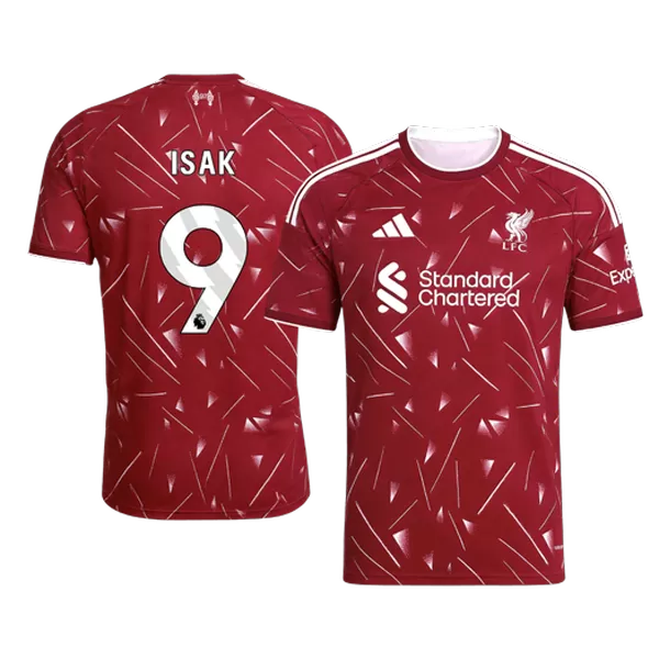 ISAK #9 Liverpool Home Soccer Jersey 26/27 Red - thejerseys