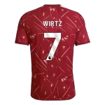 WIRTZ #7 Liverpool Home Soccer Jersey 26/27 Red - thejerseys