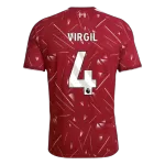 VIRGIL #4 Liverpool Home Soccer Jersey 26/27 Red - thejerseys