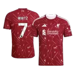 WIRTZ #7 Liverpool Home Soccer Jersey 26/27 Red - thejerseys