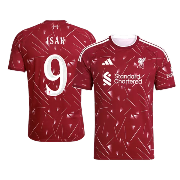 ISAK #9 Liverpool Home Soccer Jersey 26/27 Red - UCL - thejerseys