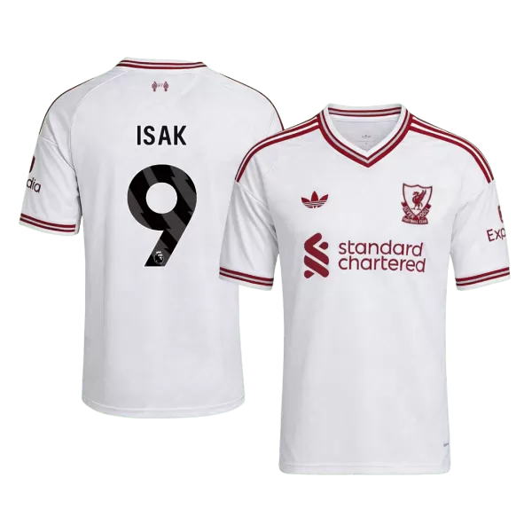 ISAK #9 Liverpool Away Soccer Jersey 2026/27 White - thejerseys