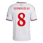 SZOBOSZLAI #8 Liverpool Away Soccer Jersey 2026/27 White - UCL - thejerseys