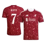 WIRTZ #7 Liverpool Home Soccer Jersey 26/27 Red - UCL - thejerseys