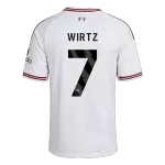 WIRTZ #7 Liverpool Away Soccer Jersey 2026/27 White - thejerseys