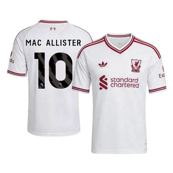 MAC ALLISTER #10 Liverpool Away Soccer Jersey 2026/27 White - thejerseys