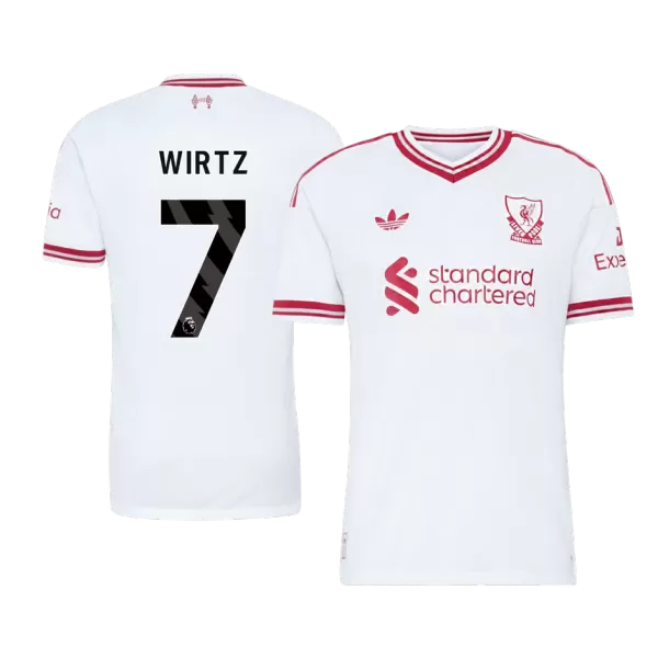 WIRTZ #7 Player Version Liverpool Away Soccer Jersey 2026/27 White - thejerseys