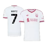 WIRTZ #7 Player Version Liverpool Away Soccer Jersey 2026/27 White - thejerseys