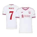 WIRTZ #7 Player Version Liverpool Away Soccer Jersey 2026/27 White - UCL - thejerseys