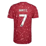 WIRTZ #7 Player Version Liverpool Home Soccer Jersey 2026/27 Red - thejerseys