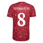 SZOBOSZLAI #8 Player Version Liverpool Home Soccer Jersey 2026/27 Red - UCL - thejerseys