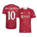 MAC ALLISTER #10 Player Version Liverpool Home Soccer Jersey 2026/27 Red - UCL - thejerseys