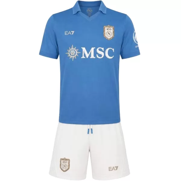 Kids Napoli Home Jersey Kit 2026/27 - thejerseys