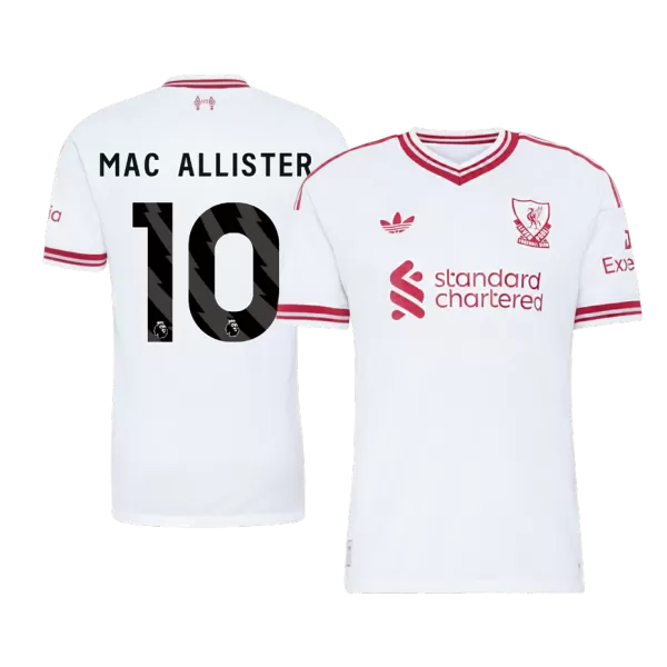 MAC ALLISTER #10 Player Version Liverpool Away Soccer Jersey 2026/27 White - thejerseys
