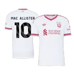 MAC ALLISTER #10 Player Version Liverpool Away Soccer Jersey 2026/27 White - thejerseys