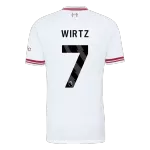 WIRTZ #7 Player Version Liverpool Away Soccer Jersey 2026/27 White - thejerseys