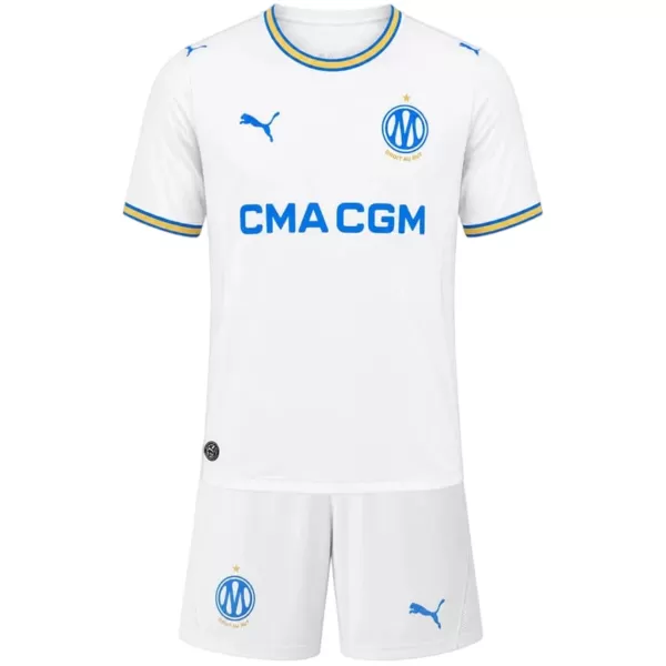 Kids Marseille Home Jersey Kit 2026/27 - thejerseys