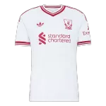 VIRGIL #4 Player Version Liverpool Away Soccer Jersey 2026/27 White - thejerseys