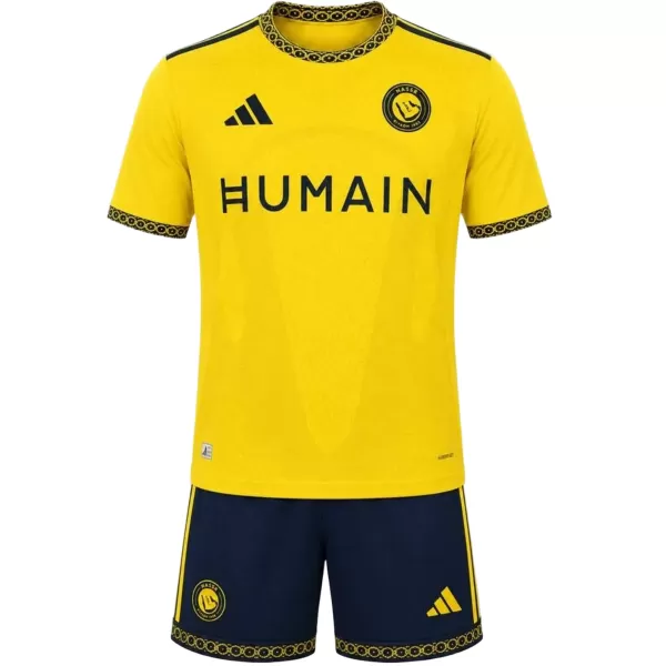 Kids Al Nassr Home Jersey Kit 2026/27 - thejerseys