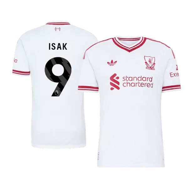 ISAK #9 Player Version Liverpool Away Soccer Jersey 2026/27 White - thejerseys