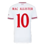 MAC ALLISTER #10 Player Version Liverpool Away Soccer Jersey 2026/27 White - UCL - thejerseys