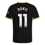 DOKU #11 Player Version Manchester City Away Soccer Jersey 2026/27 Black - thejerseys